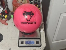 MOTIV Hyper Venom Bowling Ball - 15lb - Single Drill 