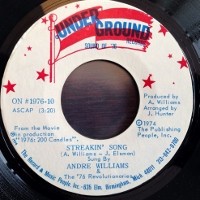 Andre Williams & The '76 Revolutionaries - Streakin' Song / Left-Right American