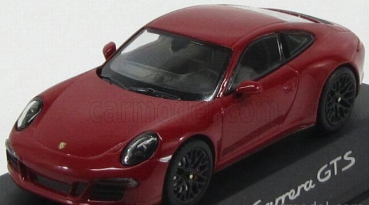 Porsche 991 Carrera GTS Rouge Carmin Schuco 1:43 miniature de collection WAP 020 100 0F