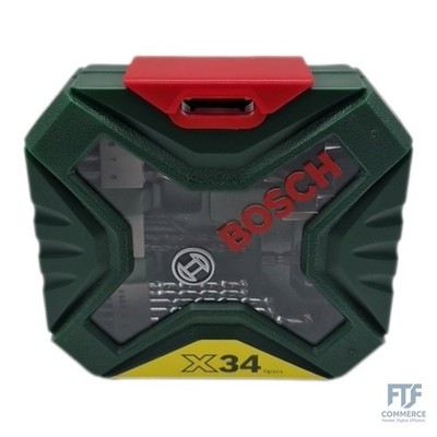 Bosch Accessories Bosch 34tlg. X-Line Classic Schrauber und Bohrer Set (Holz, St