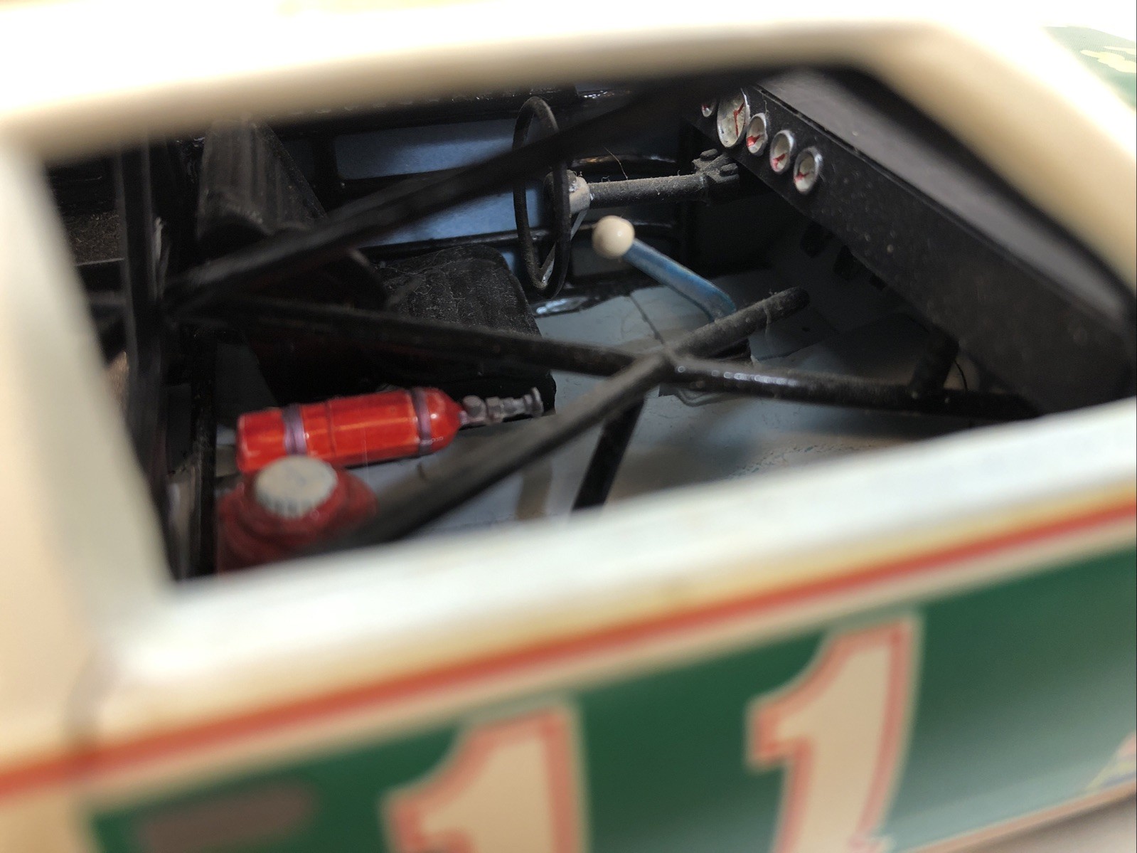 Darrell Waltrip Mountain Dew Buick Regal NASCAR Built Custom Model Detailed 11