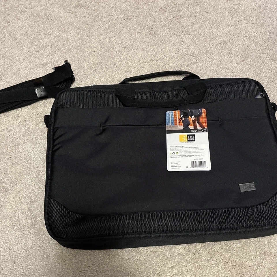 Estojo de transporte Case Logic Advantage Adva-116 preto (anexado) 15,6” - Imagem 2 de 4