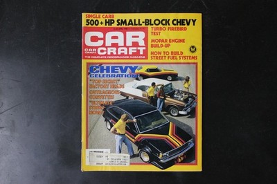 Car Craft Magazine April 1980 Chevy Celebration Small Block Engines Hot Rod