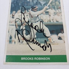 BROOKS ROBINSON Baseball Legend AUTOGRAPHS Lot of 3 COA