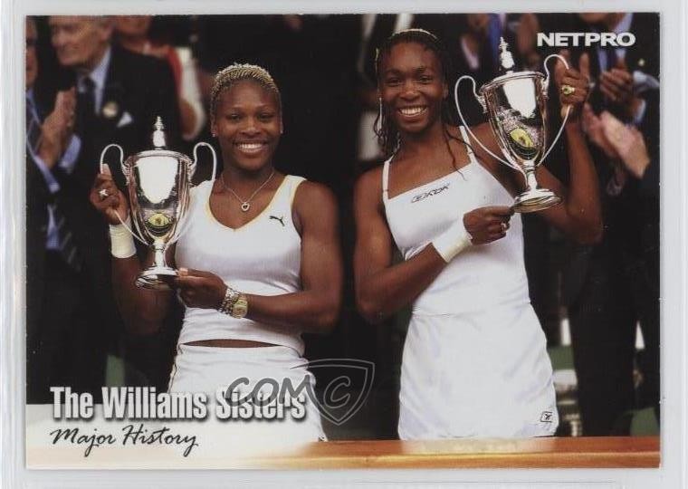 2003 NetPro Venus Williams Serena Williams The Williams Sisters #51 1w7