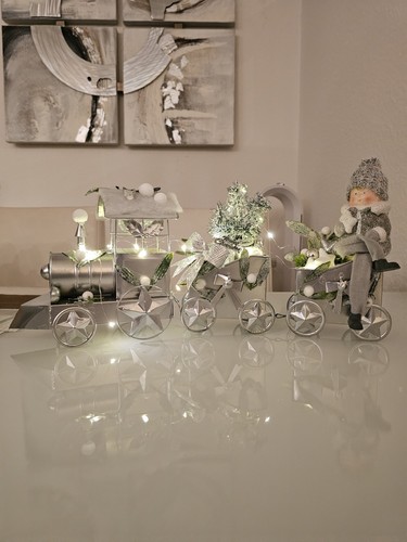 Weihnachtsgesteck/Adventsgesteck/Advent/Weihnachten, Weihnachtszug