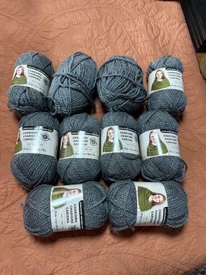 Loops & Threads Charisma Yarn, Color Charcoal, Lot of 8+