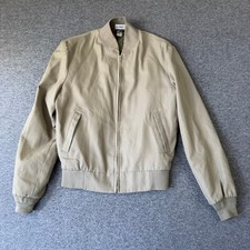 Neptune Garment Co USMC Approved Bomber Jacket Tan Mens 36 Long Made in USA