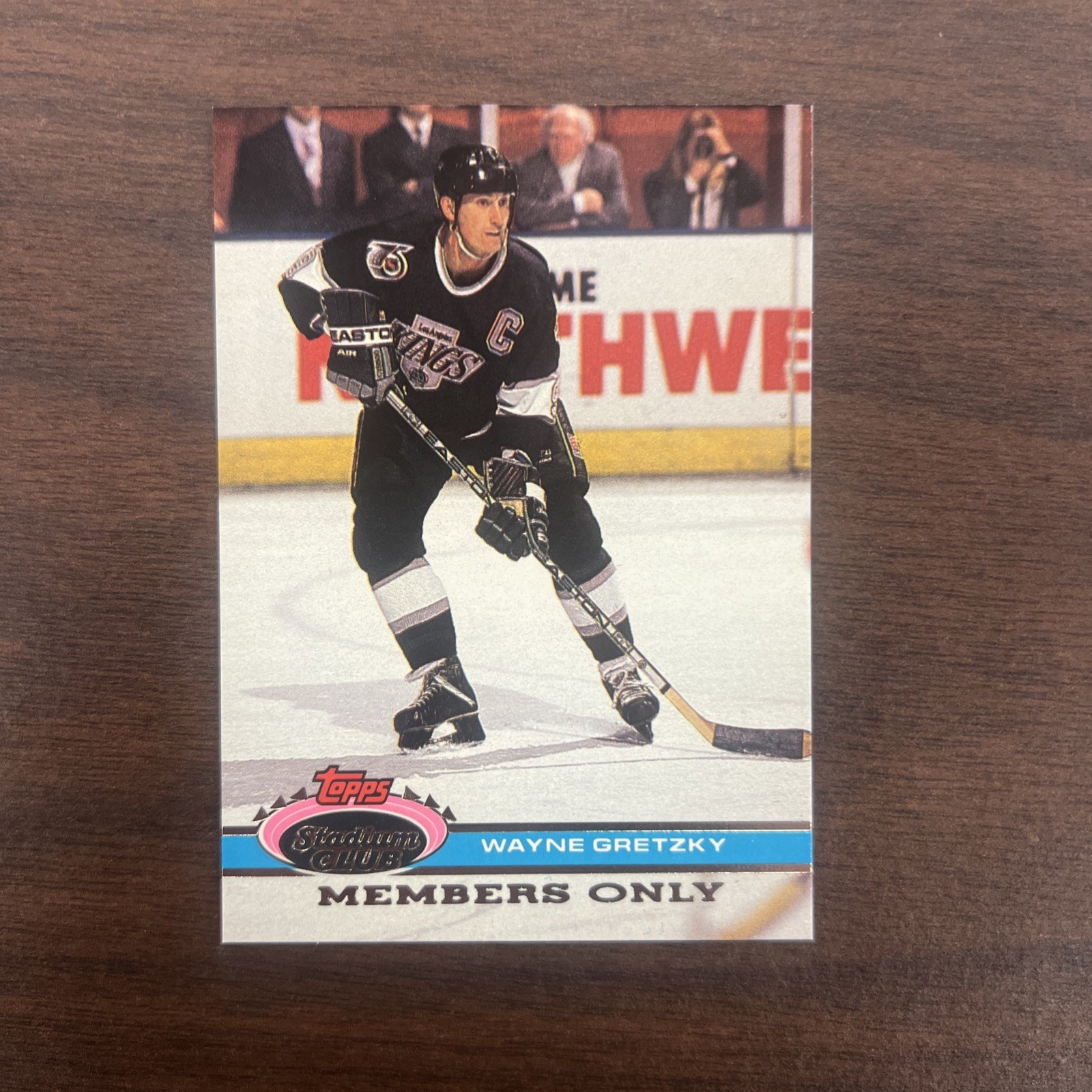 1991 Stadium Club "Members Only" #NNO WAYNE GRETZKY 🔥 MINT CENTERED RARE 🔥