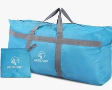 Redcamp 75L Extra large Foldable Oxford Travel Duffel Blue