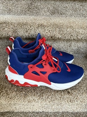 Nike React CW 5586-40 Men s USA Blue Red And White Low Tops Sneakers  . Size 13