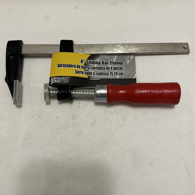 Project Pro 6'' SLIDING ARM BAR CLAMP 1143