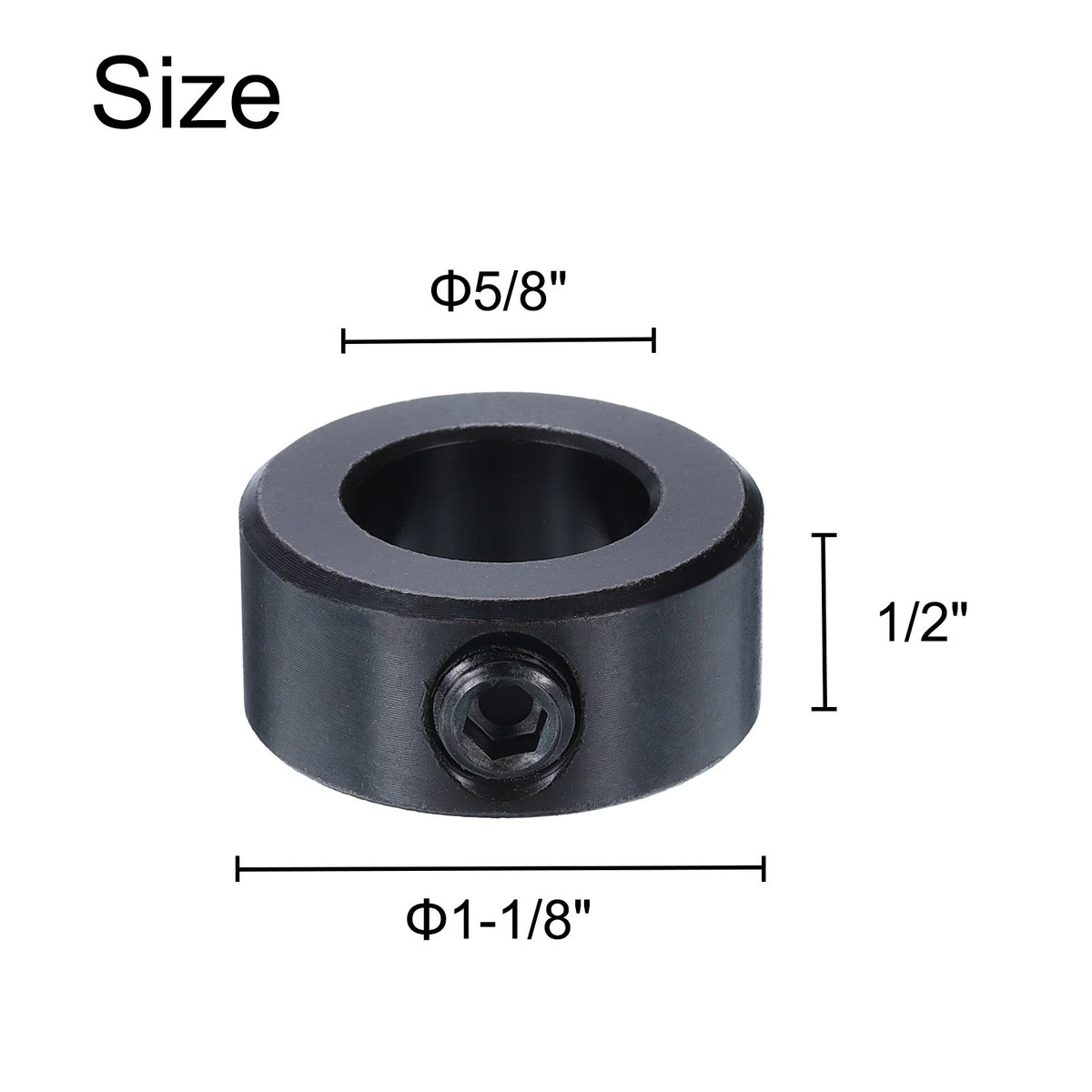 Collari Isofonici Pesanti In Acciaio Zincato Con Dado Saldato | 90 Mm