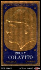 1965 Topps Embossed #46  Rocky Colavito  Athletics 4 - VG/EX