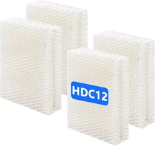 HDC12 Humidifier Super Wick Filters Replacement for AIRCare HDC-12 Essick 4 PACK