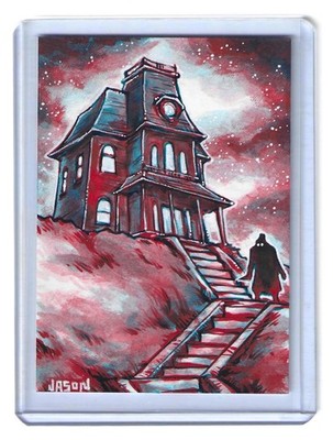 JASON KEITH PHILLIPS ACEO SKIZZE von The PSYCHO HOUSE aus PSYCHO