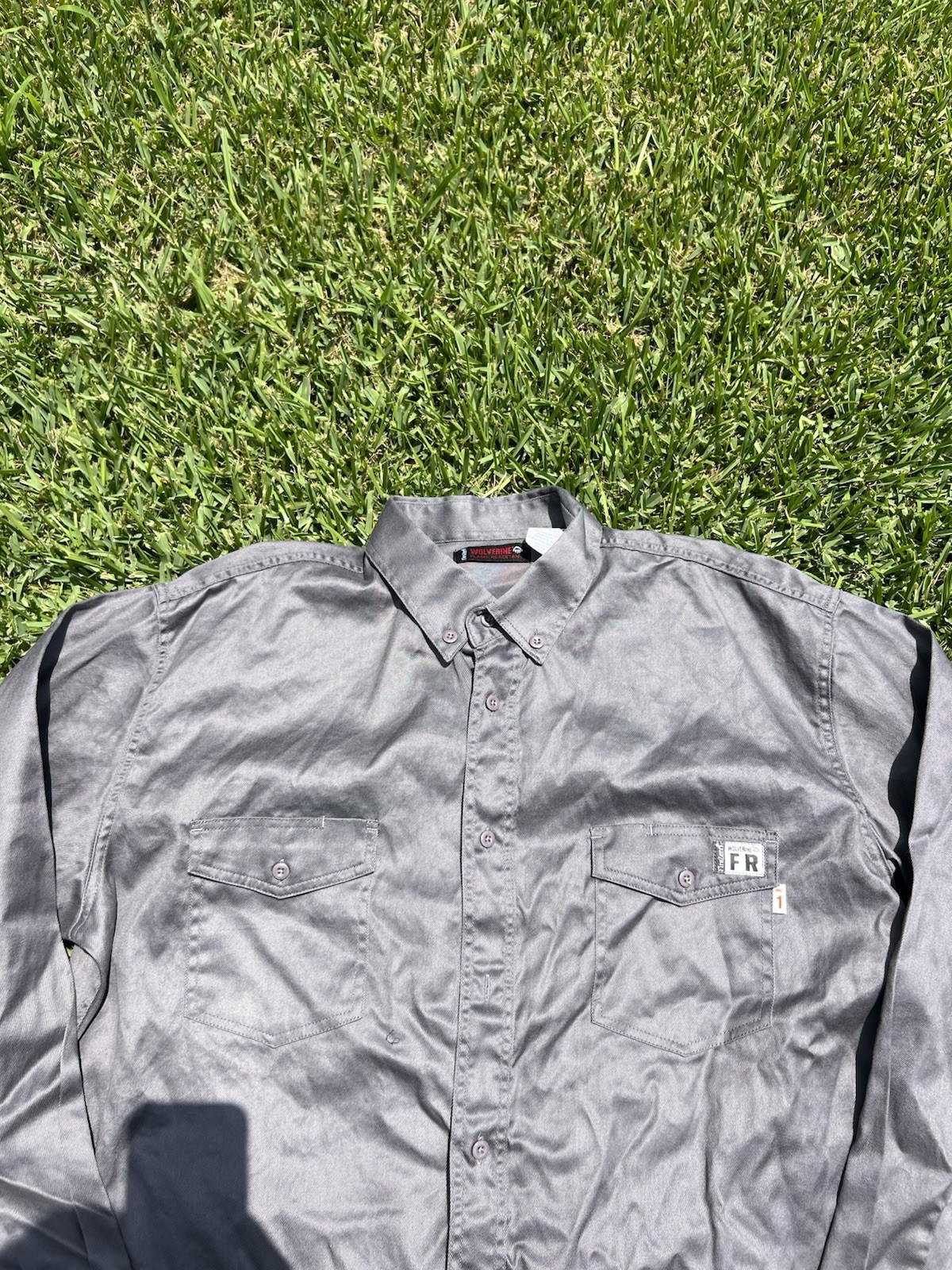 Wolverine FR Flame Resistant Button Down Mens 2XL… - image 4