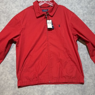 Polo Ralph Lauren size XL-  M Classic Jacket Red Men s-593
