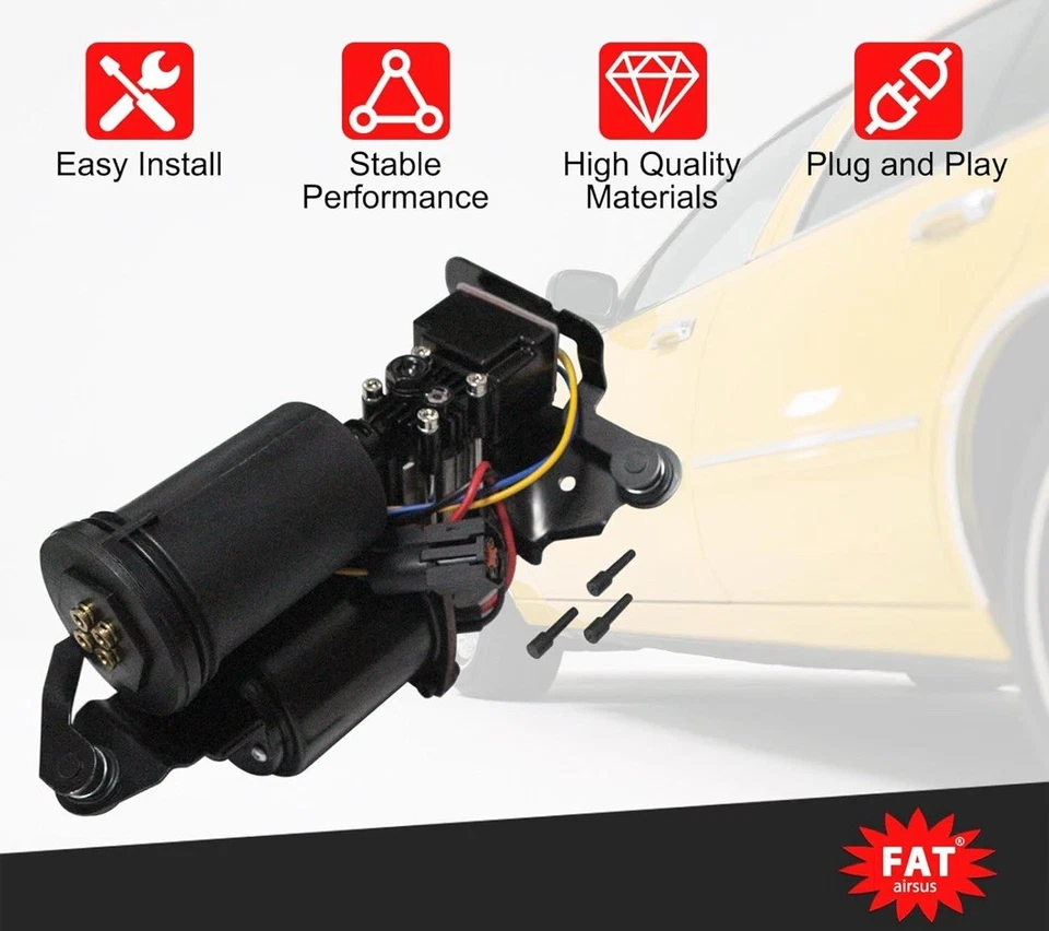 Bomba compresora de suspensión neumática para Lincoln Town Car III 4.6 1999-2011 F8VZ5319AA Foto 3 de 4