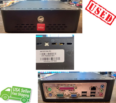 infor Mini PC AD2550-ITX Atom D2550 Intel DDR3 Mini-ITX Tested and Working