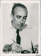 1945 Joac Alberto Lins De Barros Rio De Janeiro Brazil Head Photo 5X7