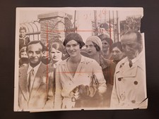 1931 Princess Ileana of Romania Photo Italy Visit Castle des Galle Nettune 8x10