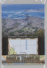 2017 Goodwin Champions World Traveler Map Relics Stairway to Heaven Oahu USA a8x