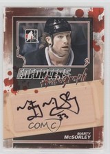 2011-12 ITG Enforcers Auto Marty McSorley #A-MM Auto k4s