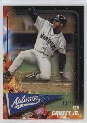2024 Topps Update Autumn Tales Black /299 Ken Griffey Jr #AT-19 HOF 06ec