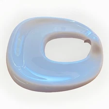 EPLO Child Potty Training Seat White - Portable Kids Toilet Trainer with Handle