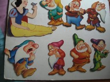 Mobile - décor chambre enfant - Blanche Neige et 7 nains