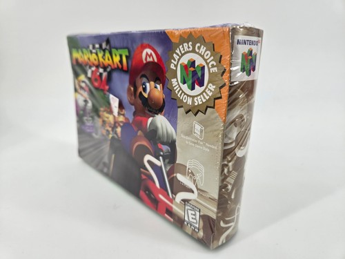Mario Kart 64 Players Choice Factory Sealed New In Box (Nintendo 64, 1997) - Picture 2 of 10