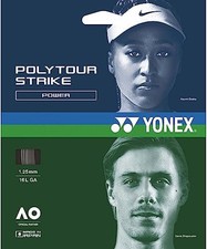 Yonex YONEX Tennis Strings Poly Tour Strike 130 1.30mm PTGST130 Iron GrayNEW