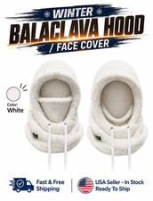 Warm Thermal Windproof Balaclava Ski Hood Motorcycle Face Cover Polar Fleece