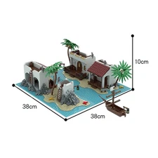 Hot Sale Small Imperial Town for Pirates Series Building Toys 1375