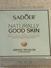 sadoer concealer makeup 3 color palette