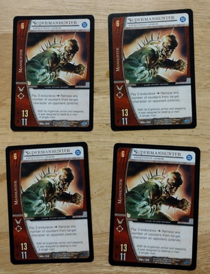 DC VS TCG DGL-129 Supermanhunter - Kryptonite Armor Common X4