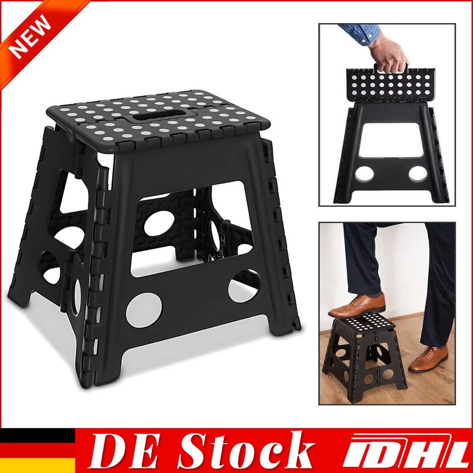 Trittstufe Klapphocker Aufstiegshilfe 39 cm Falthocker Klapptritt Tritt faltbar - Bild 3 von 4