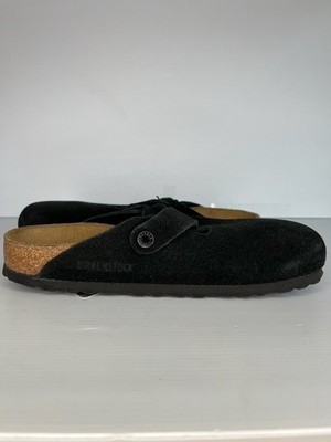 Birkenstock Sandals Womens 8 Mens 6 Black Boston BS Narrow