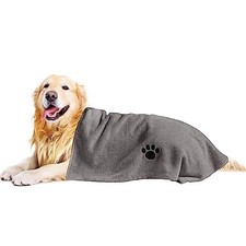 Puomue Microfiber Dog Towels for Drying Dogs, Super Absorbent and Soft Pet