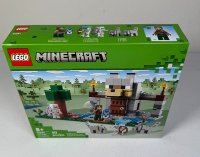 LEGO Minecraft The Wolf Stronghold Fortress 21261 Building Set