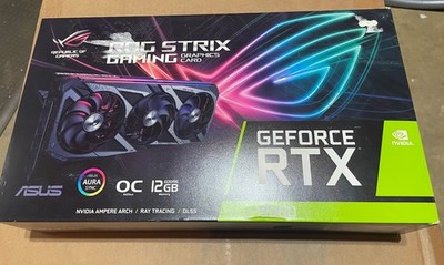 ASUS ROG Strix GeForce RTX 3060 OC Edition 12GB GDDR6 Graphics Card 12 GB
