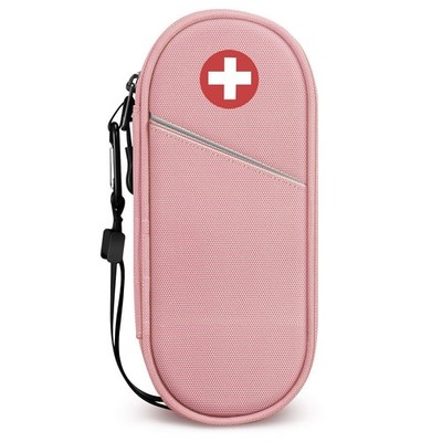 EpiPen Carrying Case Insulated, Travel Organizer Bag Pouch Holds 2 EpiPens, A...