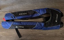 Onyx A/M-24 Inflatable Life Jacket, Adult Blue 132000-400-004-18 