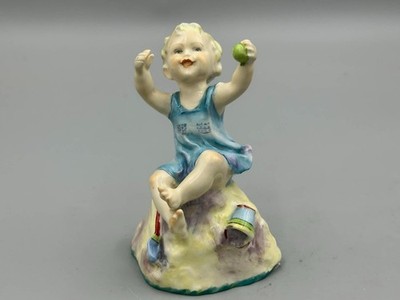Royal Worcester But The Child That Is Born On The Sabbath Figur