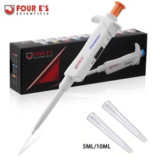 0.1μl-10ml Lab Micropipette Lab Pipettor Adjustable Single Channel Pipette Tips