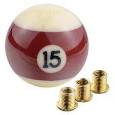 Resin Pool Ball Gear Shift Replacement Handle Number 15 Lever Stick Brown1