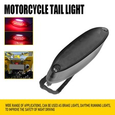 Rear Tail Light Brake License Plate Light 28 LED Universal Motorcycle Motorbike