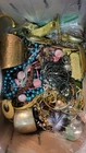 12 LB Vintage to Modern Costume Jewelry Craft Lot  Unsearched Junk Craft Box D