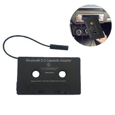 Wireless Bluetooth Car Cassette Tape Adapter Converter For iPhone iPod Samsung